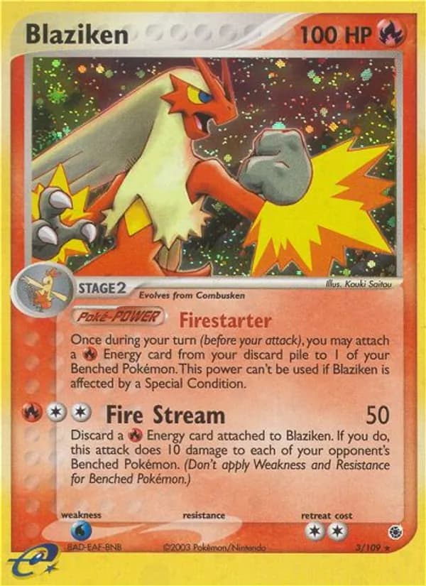 Blaziken – Ruby & Sapphire 3