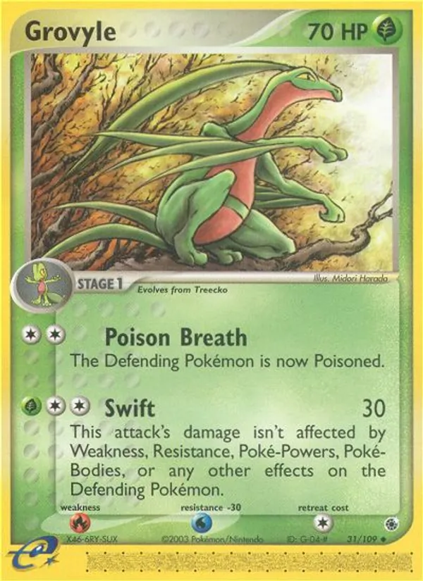 Grovyle – Ruby & Sapphire 31