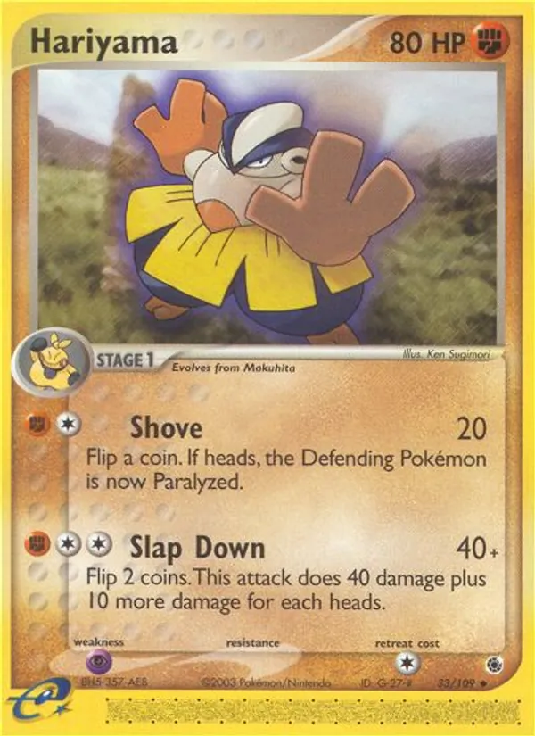 Hariyama – Ruby & Sapphire 33