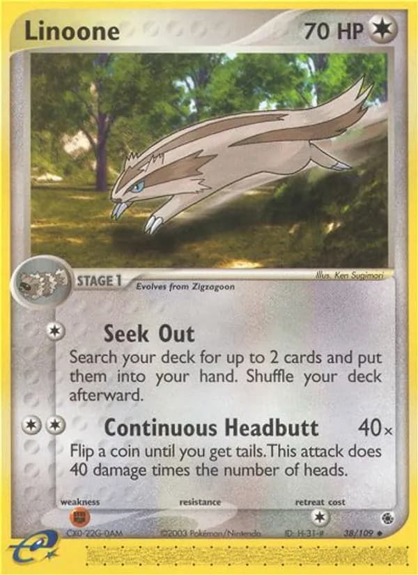 Linoone – Ruby & Sapphire 38