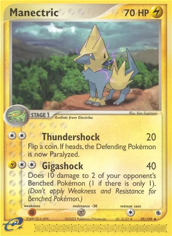 Manectric – Ruby & Sapphire 39