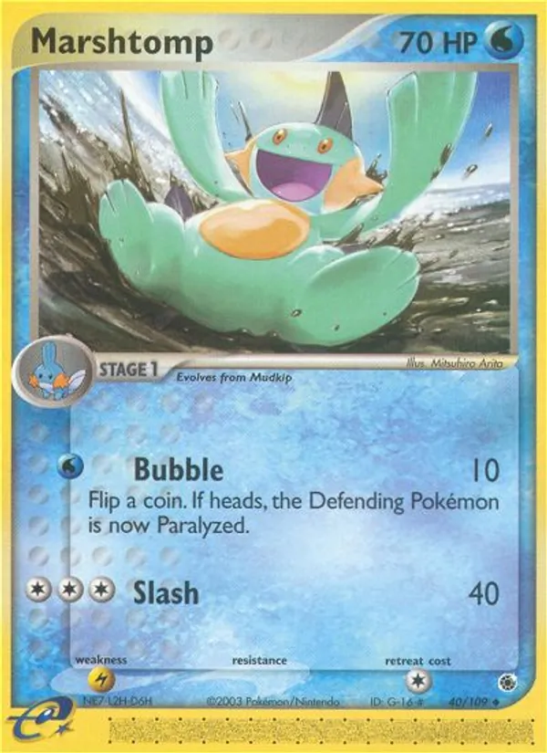 Marshtomp – Ruby & Sapphire 40