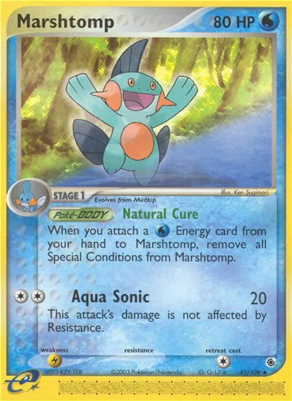 Marshtomp – Ruby & Sapphire 41