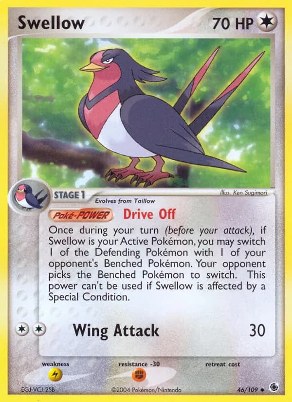Swellow – Ruby & Sapphire 46