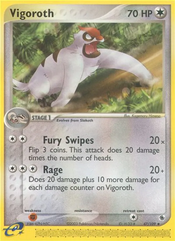Vigoroth – Ruby & Sapphire 47