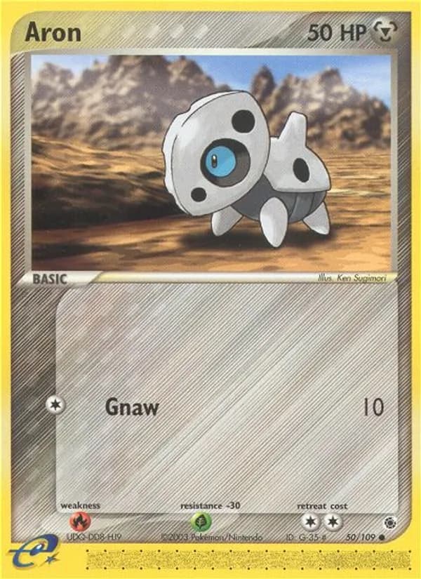 Aron – Ruby & Sapphire 50