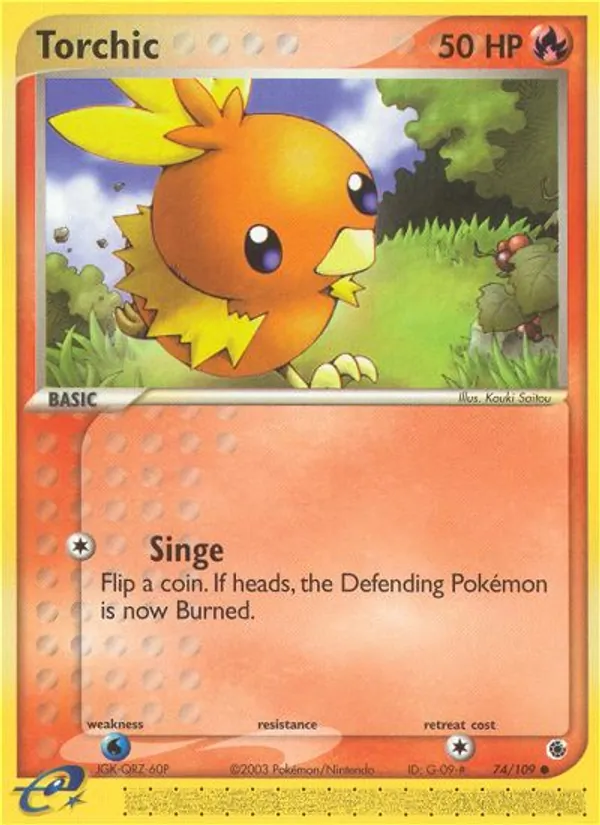 Torchic – Ruby & Sapphire 74