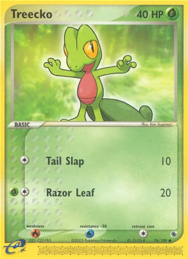 Treecko – Ruby & Sapphire 76