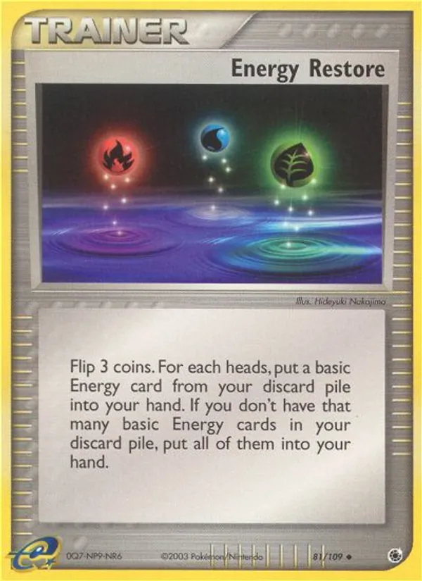 Energy Restore – Ruby & Sapphire 81