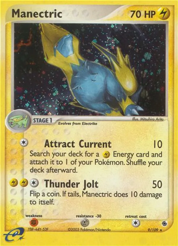 Manectric – Ruby & Sapphire 9