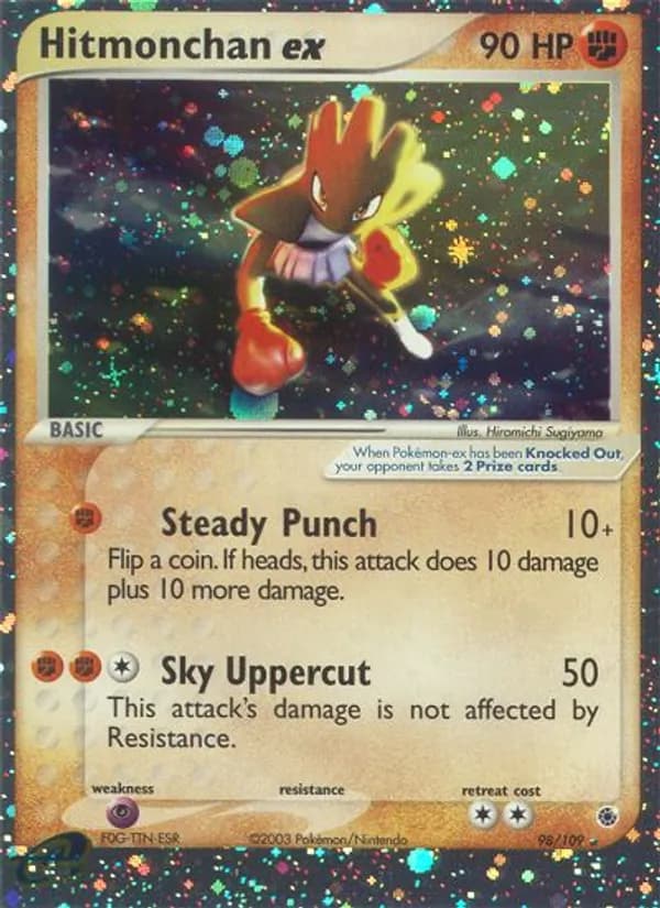Hitmonchan ex – Ruby & Sapphire 98