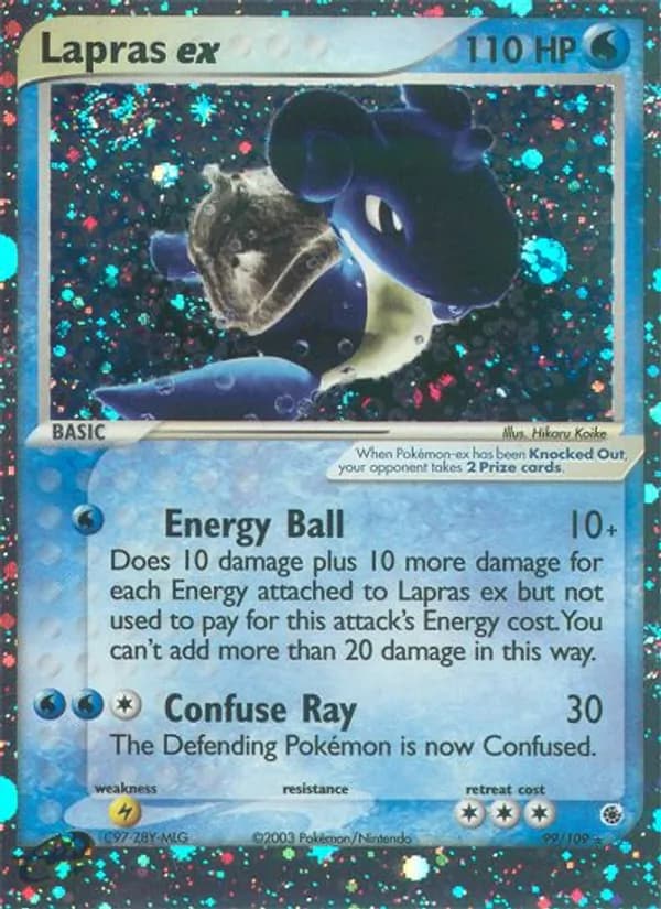 Lapras ex – Ruby & Sapphire 99