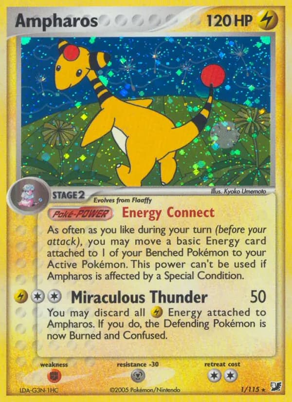 Ampharos – Unseen Forces 1
