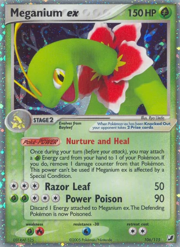 Meganium ex – Unseen Forces 106