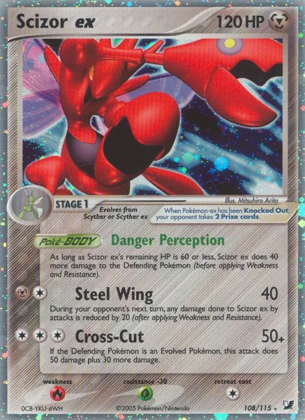 Scizor ex – Unseen Forces 108