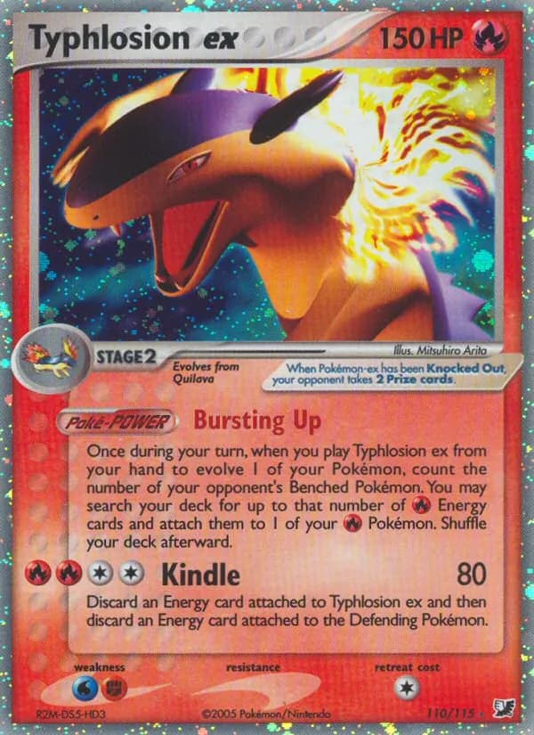 Typhlosion ex – Unseen Forces 110