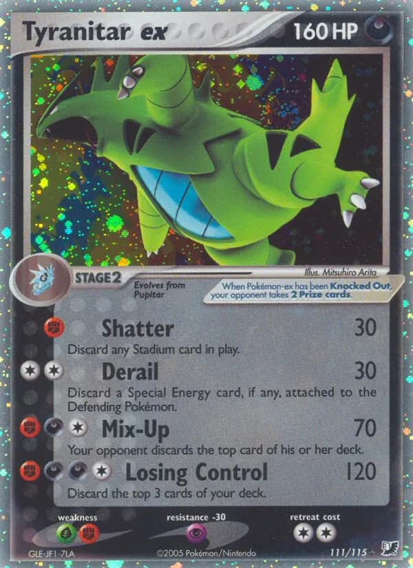 Tyranitar ex – Unseen Forces 111