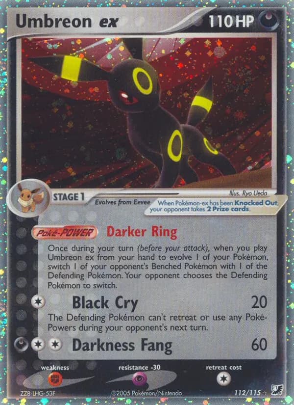 Umbreon ex – Unseen Forces 112