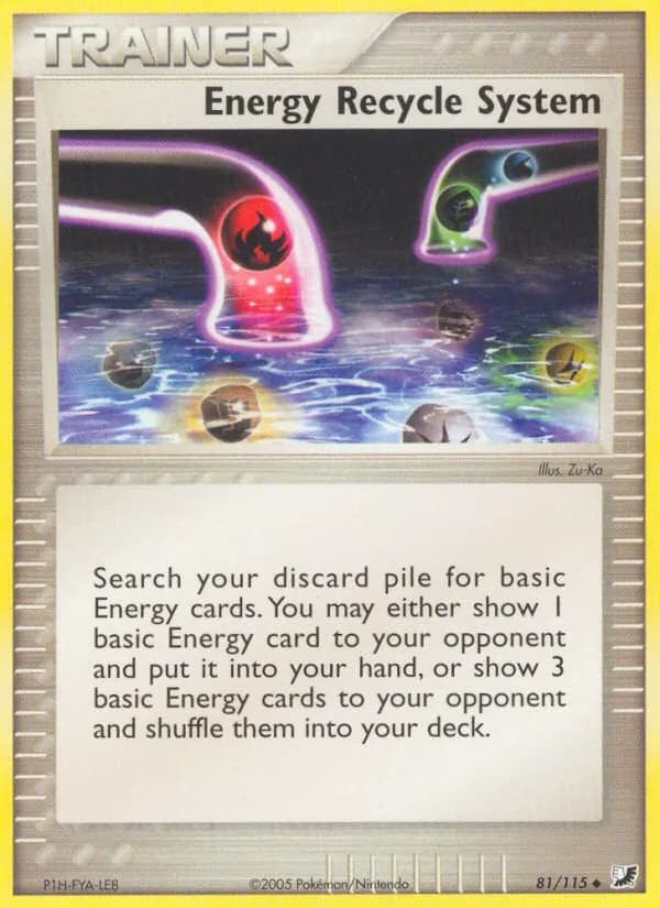 Energy Recycle System – Unseen Forces 81