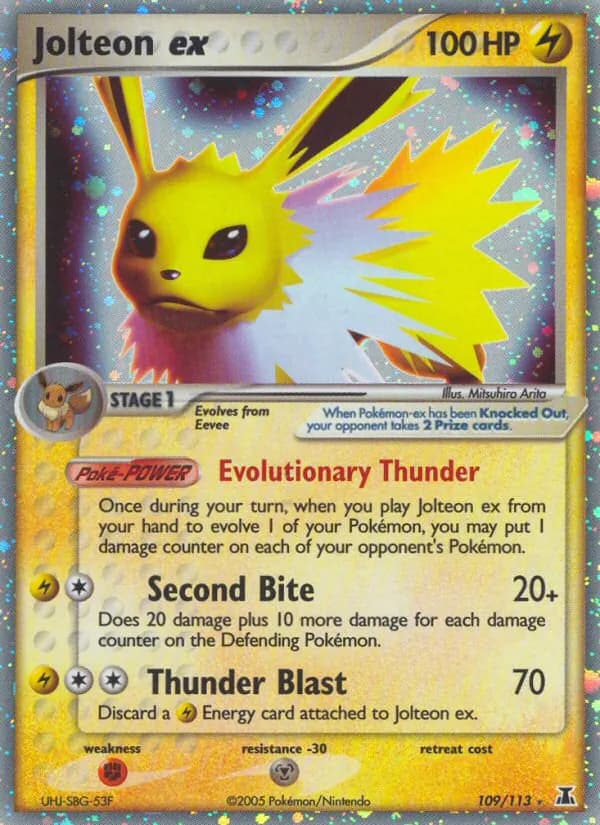 Jolteon ex – Delta Species 109