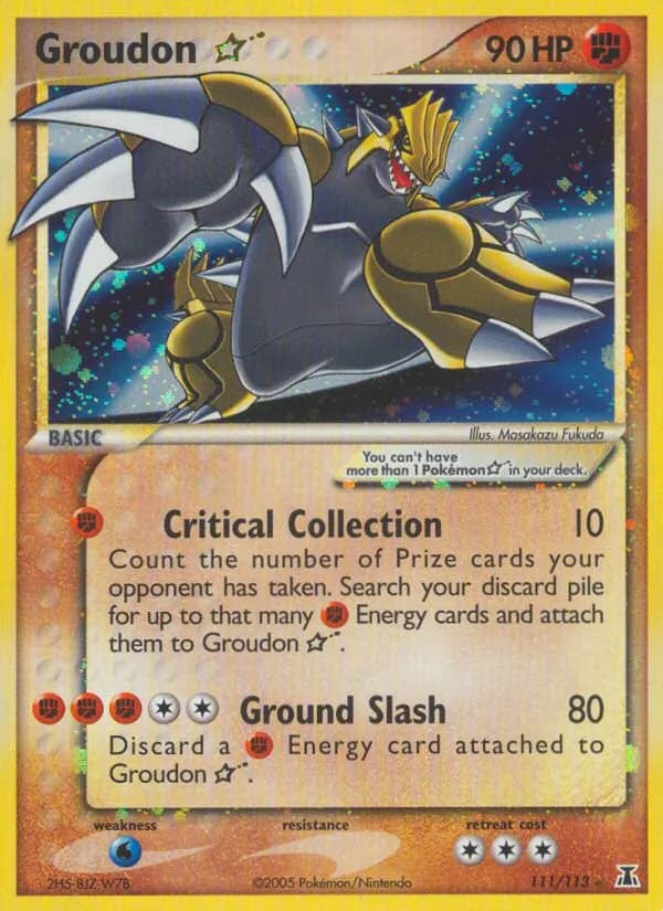 Groudon Star – Delta Species 111