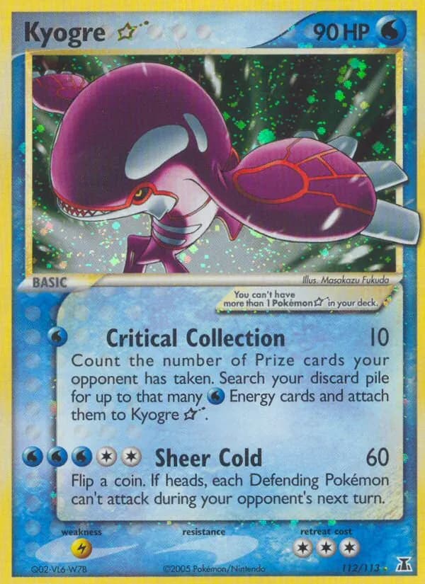 Kyogre Star – Delta Species 112