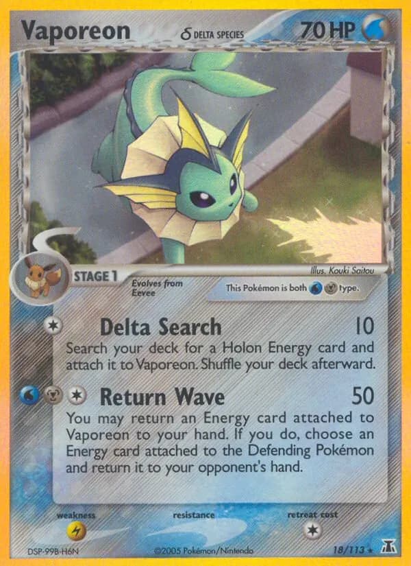 Vaporeon δ – Delta Species 18