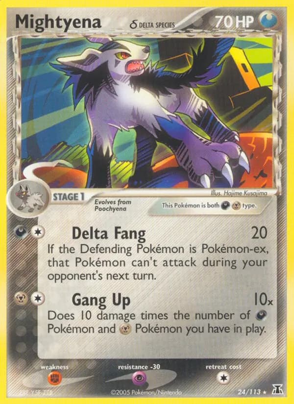 Mightyena δ – Delta Species 24