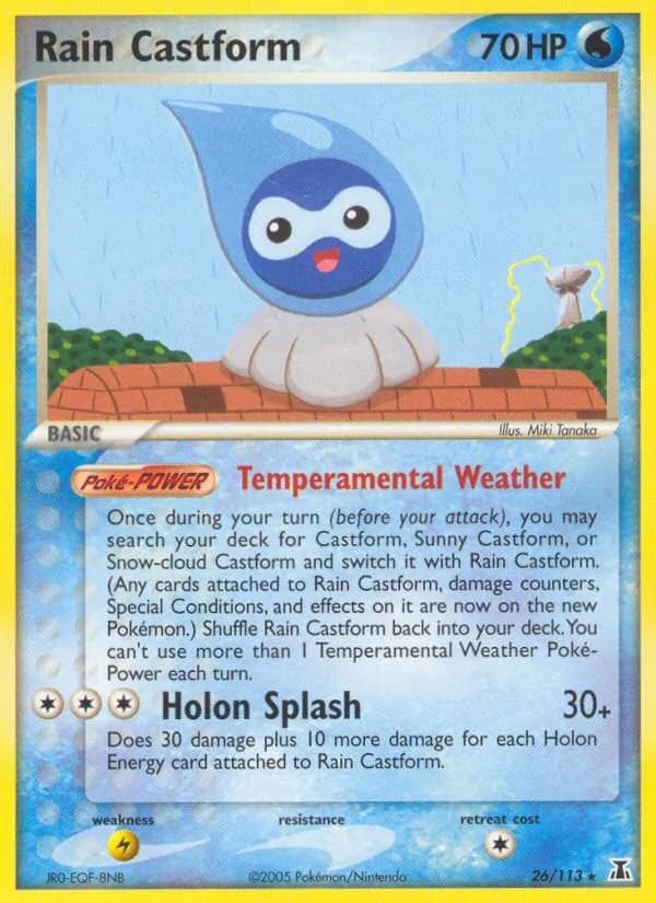 Rain Castform – Delta Species 26