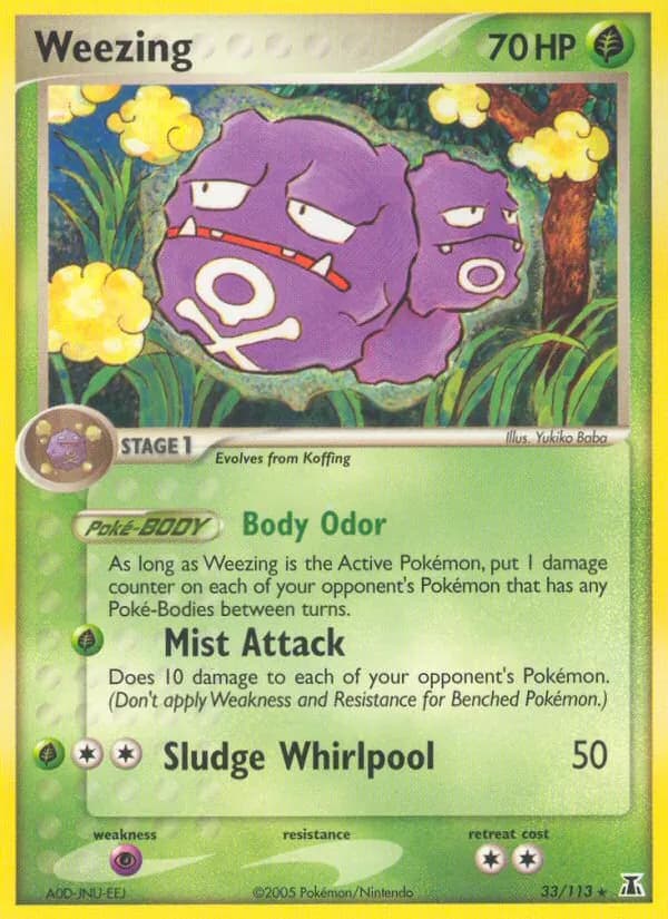 Weezing – Delta Species 33