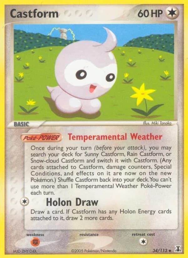 Castform – Delta Species 34