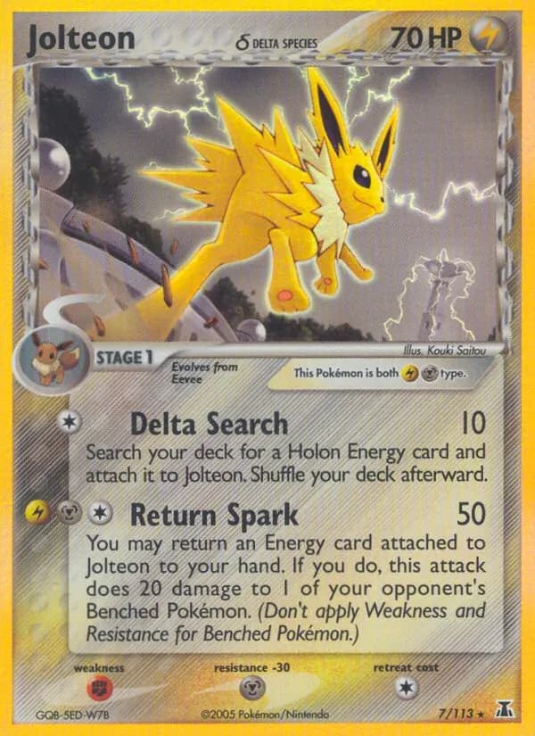 Jolteon δ – Delta Species 7