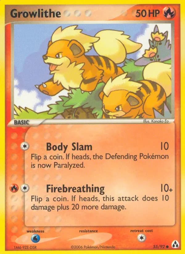 Growlithe – Legend Maker 55