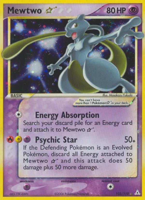 Mewtwo Star – Holon Phantoms 103
