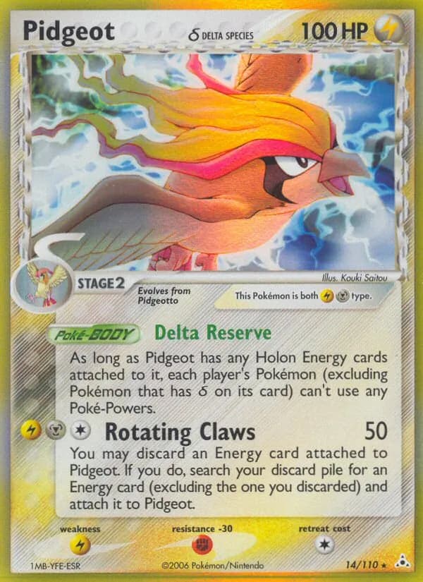 Pidgeot δ – Holon Phantoms 14