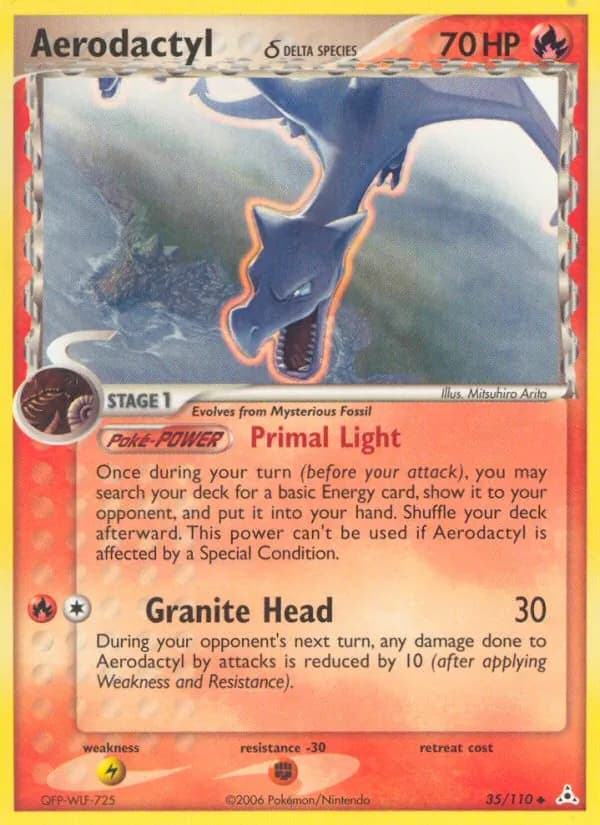 Aerodactyl δ – Holon Phantoms 35