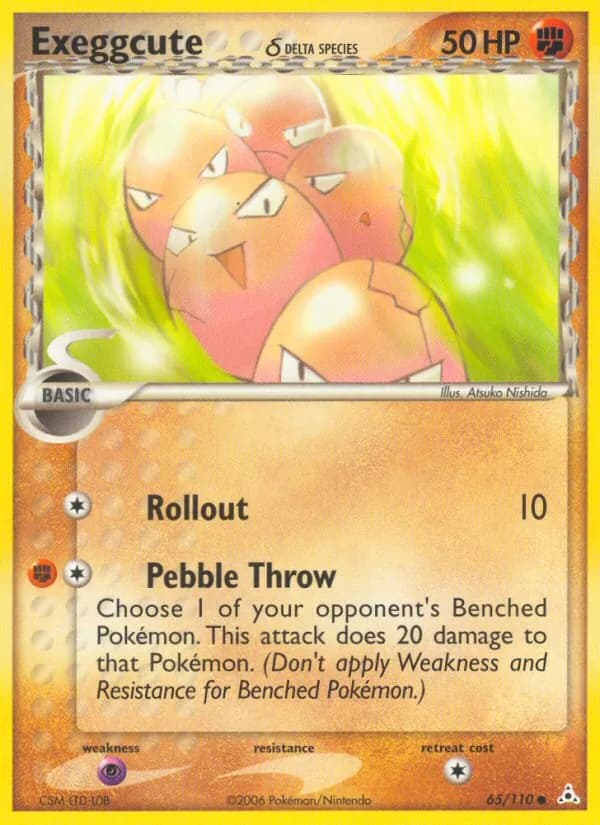 Exeggcute δ – Holon Phantoms 65