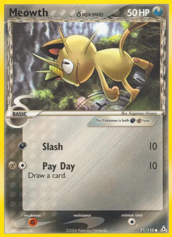 Meowth δ – Holon Phantoms 71