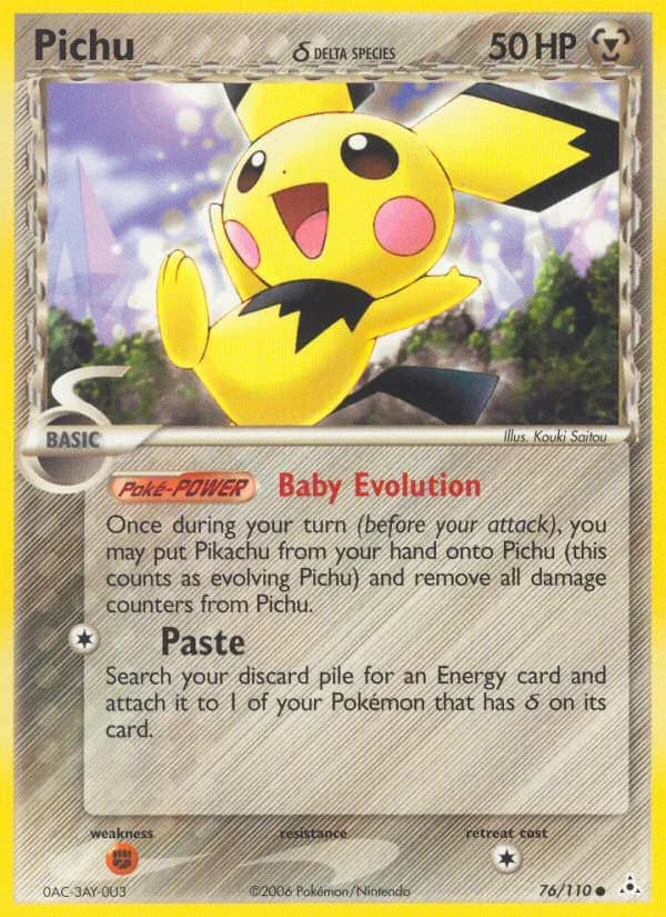 Pichu δ – Holon Phantoms 76