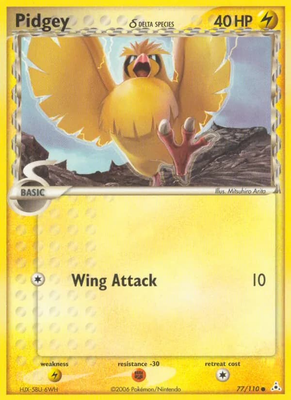 Pidgey δ – Holon Phantoms 77