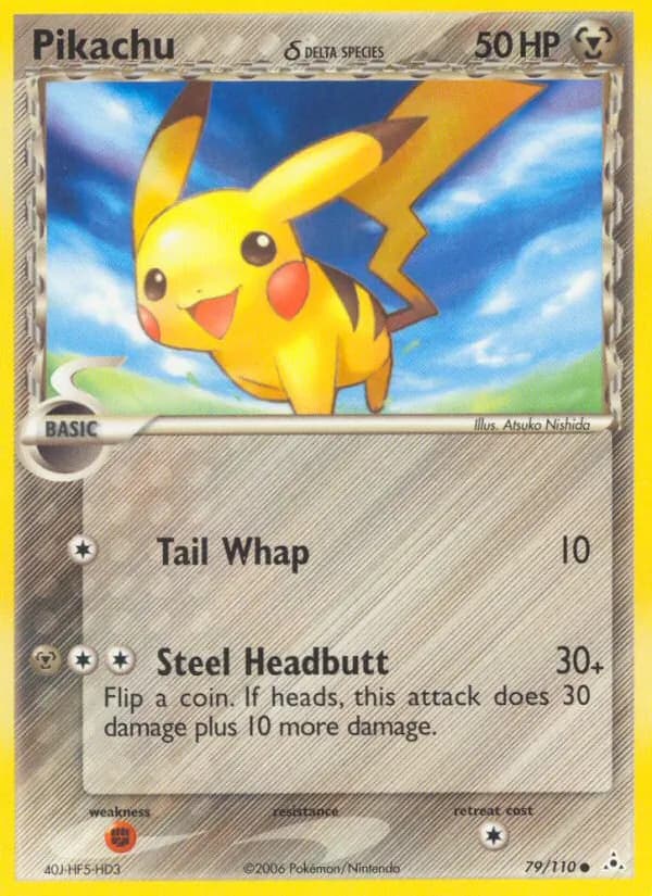 Pikachu δ – Holon Phantoms 79