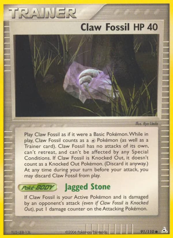 Claw Fossil – Holon Phantoms 91