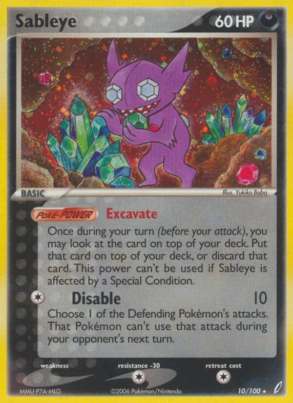 Sableye – Crystal Guardians 10