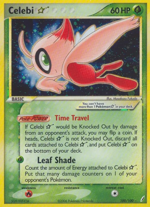 Celebi ☆ – Crystal Guardians 100