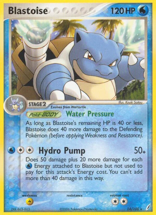 Blastoise – Crystal Guardians 14