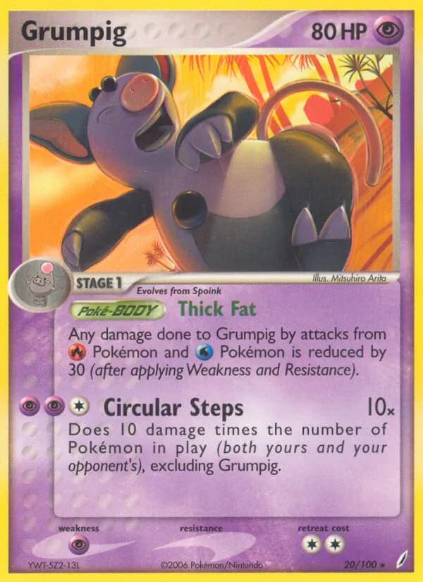 Grumpig – Crystal Guardians 20