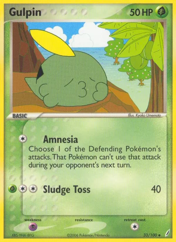 Gulpin – Crystal Guardians 33