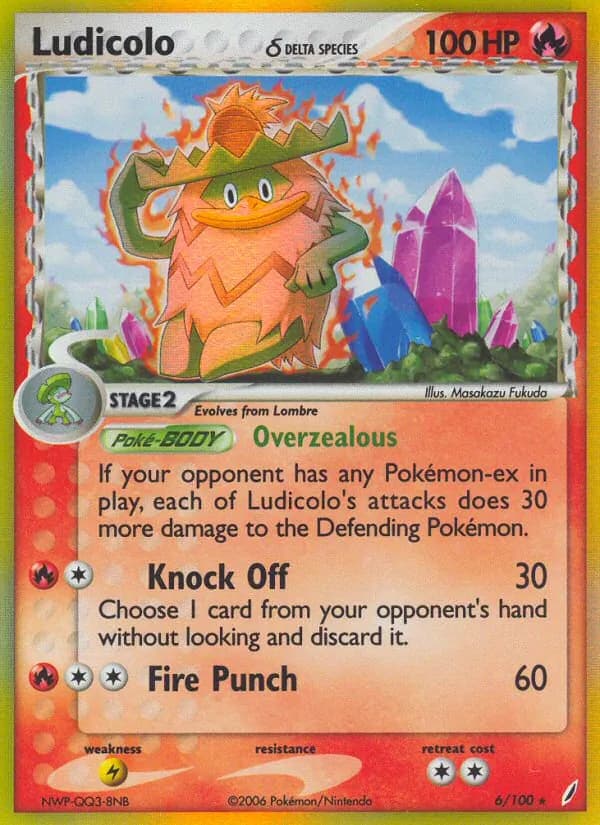 Ludicolo δ – Crystal Guardians 6