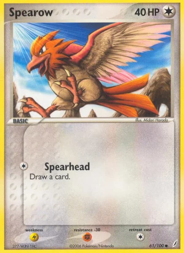 Spearow – Crystal Guardians 61
