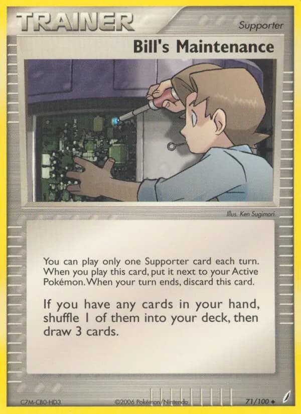 Bill's Maintenance – Crystal Guardians 71